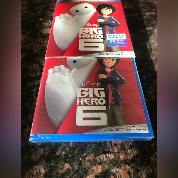 New Sealed Disney’s Big Hero 6 DVD/Blu-Ray/ Digital Combo & Exclusive Gift Box - Picture 3 of 3